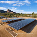 Solar Carport, Aluminum Structure, for 2 Rows of Cars, 15-day Lead-time, SUS304, Al6005-T, SGS/U